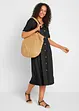 Abito midi in puro cotone, bonprix