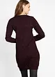 Abito in maglia fine sciancrato, bonprix