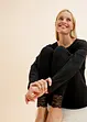 Pigiama termico con leggings e pizzo, bonprix