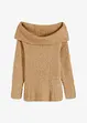 Maglione con spalle scoperte, bonprix