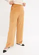 Pantaloni in jersey con effetto velluto a coste, bonprix