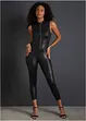 Catsuit ouvert in look bagnato, VENUS