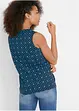 Top di maglina fantasia, bonprix