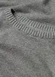 Maglione lungo in filato fine con spacchi laterali in misto viscosa, bonprix