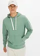 Felpa con cappuccio in puro cotone, bonprix