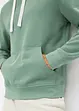 Felpa con cappuccio in puro cotone, bonprix