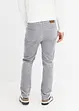 Pantaloni di velluto elasticizzato con taglio comfort, slim fit, bonprix