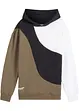 Felpa con cappuccio in puro cotone, bonprix