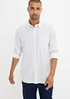 Camicia a maniche lunghe in flanella di cotone, bonprix