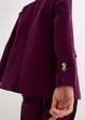 Blazer doppiopetto in velluto a coste con cotone biologico, bonprix