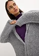 Cardigan in bouclé di misto lana, bonprix