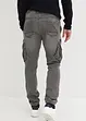 Jeans in felpa con tasche cargo regular fit, straight, bonprix