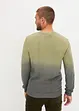 Maglione con lavorazione a trecce e colori sfumati, bonprix