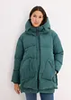 Giacca invernale oversize con cappuccio in poliestere riciclato, bonprix