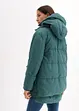 Giacca invernale oversize con cappuccio in poliestere riciclato, bonprix