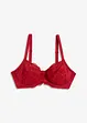 Reggiseno minimizer con ferretto e materiale lucido, bonprix