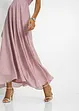 Abito lungo in chiffon con ricami in paillettes, bonprix