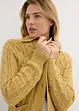 Cardigan in filato grosso con lavorazione a trecce, bonprix