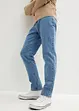 Jeans elasticizzati classic fit con cinta elasticizzata ai lati, straight, bonprix