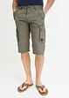 Bermuda cargo in puro cotone, regular fit, bonprix