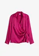 Blusa in satin, bonprix