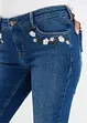 Jeans skinny, a vita media, bonprix