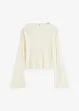 Maglia a costine in puro cotone, bonprix