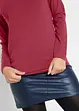 Maglia elasticizzata aderente a maniche  lunghe, bonprix