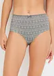 Culotte a vita alta con cotone biologico (pacco da 4), bonprix