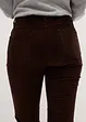 Pantaloni di velluto a coste elasticizzati, straight, bonprix