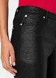 Pantaloni con effetto glitterato, bonprix