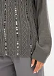 Maglione con paillettes, bonprix