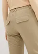 Pantaloni funzionali impermeabili con fodera in pile e tasche, bonprix