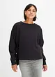 Felpa oversize in puro cotone biologico, bonprix