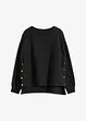 Felpa oversize in puro cotone biologico, bonprix