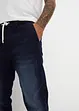 Jeans in felpa con elastico in vita regular fit, straight, bonprix