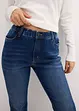 Jeans flared con cinta comoda, a vita alta, bonprix