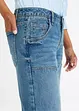 Jeans wide leg, a vita bassa, bonprix