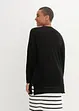 Cardigan in puro cotone fiammato, bonprix