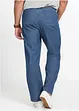 Pantaloni classic fit con elastico in vita in cotone leggero, straight, bonprix