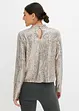 Blusa con paillettes, bonprix