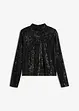 Blusa con paillettes, bonprix