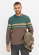 Maglione color block, bonprix