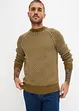 Maglione a girocollo con cotone, bonprix