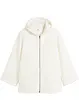 Giacca in pile teddy con spacchi laterali, bonprix