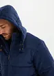 Giacca trapuntata in velluto a coste con cappuccio staccabile, bonprix
