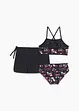 Bikini e gonna (set 3 pezzi), bonprix