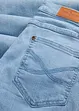 Jeans wide leg elasticizzati, vita media, bonprix