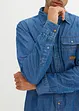 Camicia in jeans con effetto lavato, bonprix