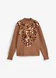 Maglione con paillettes, bonprix